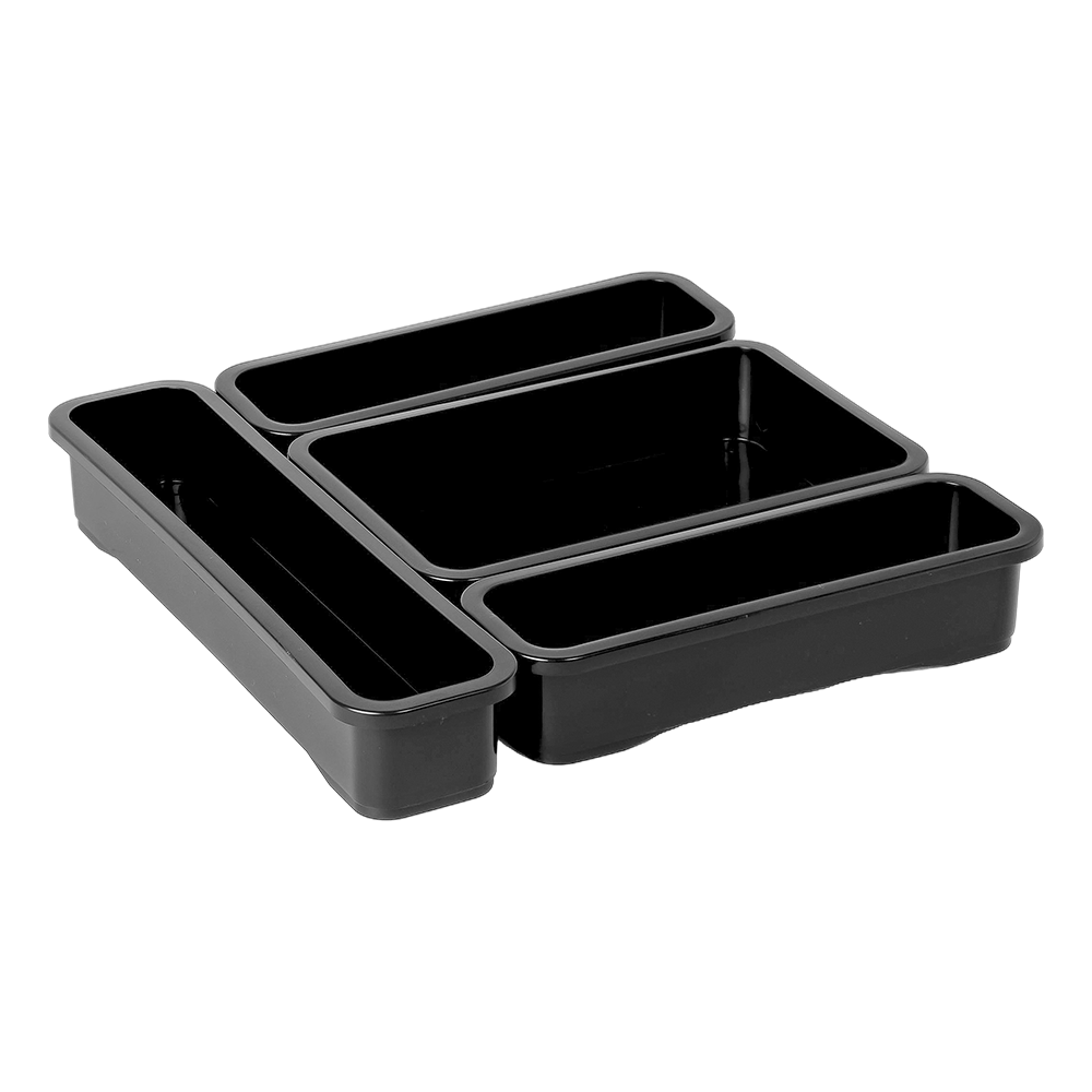 Organizador de Gavetas / ES-12 0,322kg / Preto ou Branco