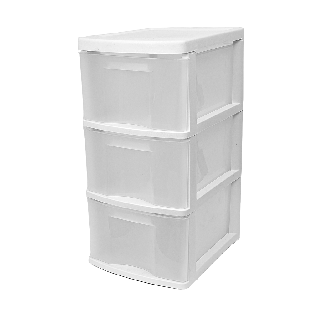 GV-04 / Gaveteiro 2,963kg / Gaveteiro Plástico 3 Gavetas