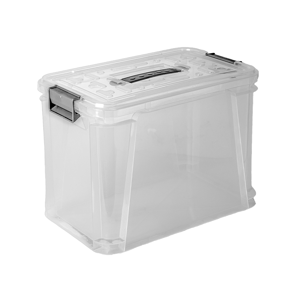 OR-02 / Caixas Organizadoras 16,5L / Caixa Tampa com Alça