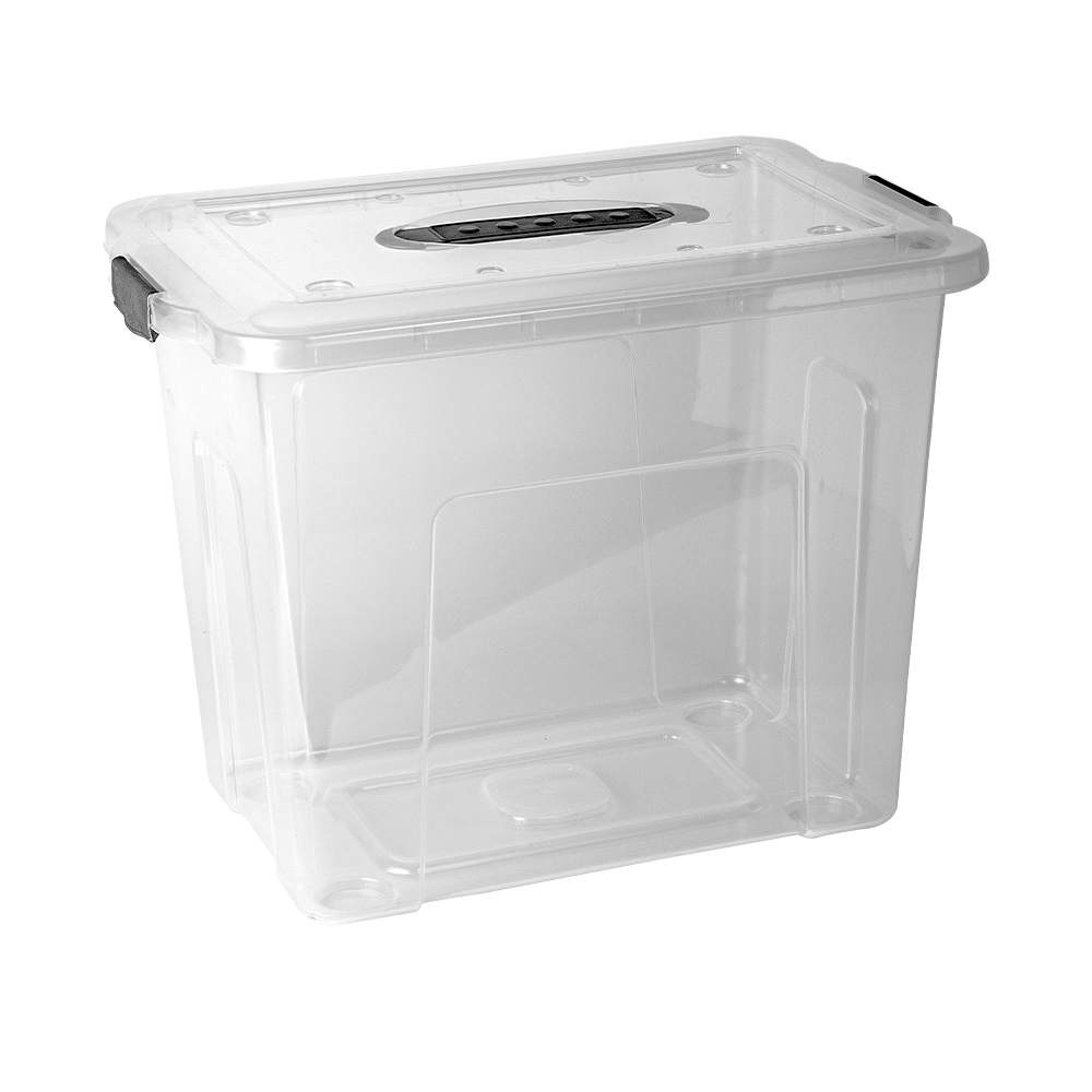 OR-11 / Caixas Organizadoras 23,5L / Caixa Tampa com Alça