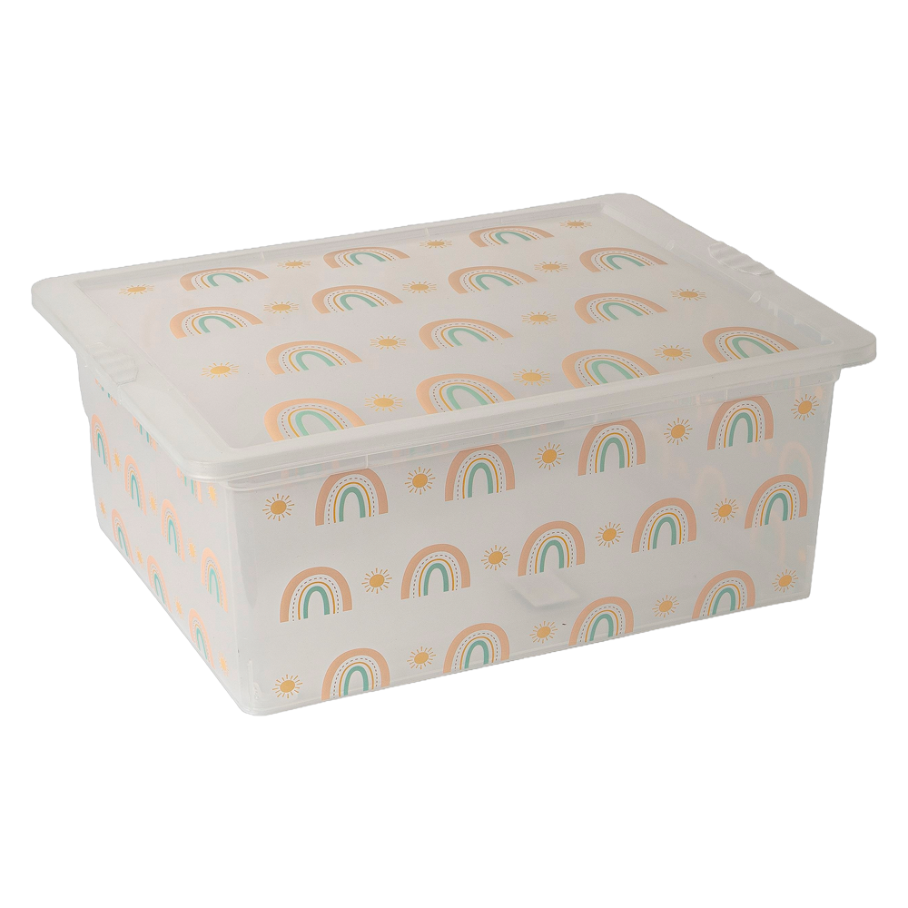 OR-17L/60 / Caixas Decoradas 17L / Caixa Estampada com Tampa