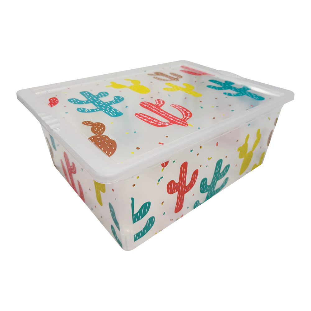 OR-17L/51 / Caixas Decoradas 17L / Caixa Estampada com Tampa