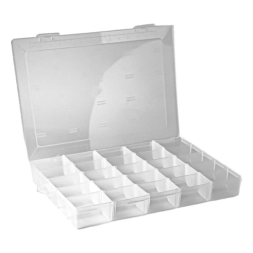 UT-120 / Caixa Organizadora 0,382Kg / com Divisórias Adaptáveis