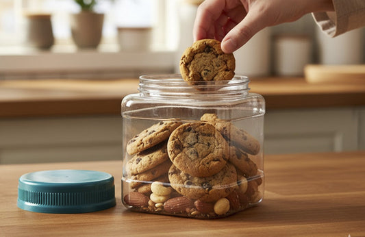 Sabor e praticidade no mesmo pote 🍪✨