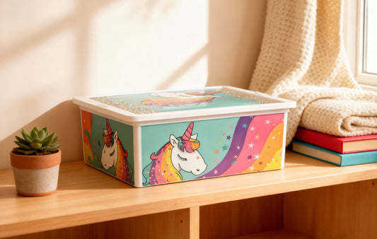 Caixas Decoradas: Um Toque de Cor e Alegria que Transforma Qualquer Ambiente