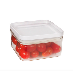 00PO64-01 / Potes 300ml / Pote Hermético Quadrado