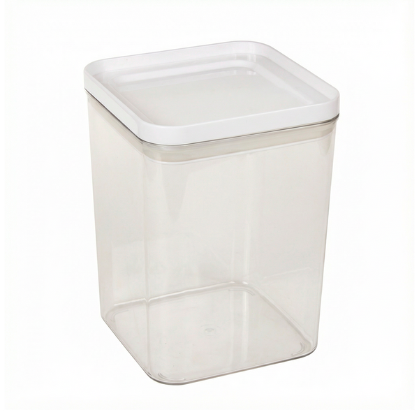 00PO66-01 / Potes 1.000ml / Pote Hermético Quadrado