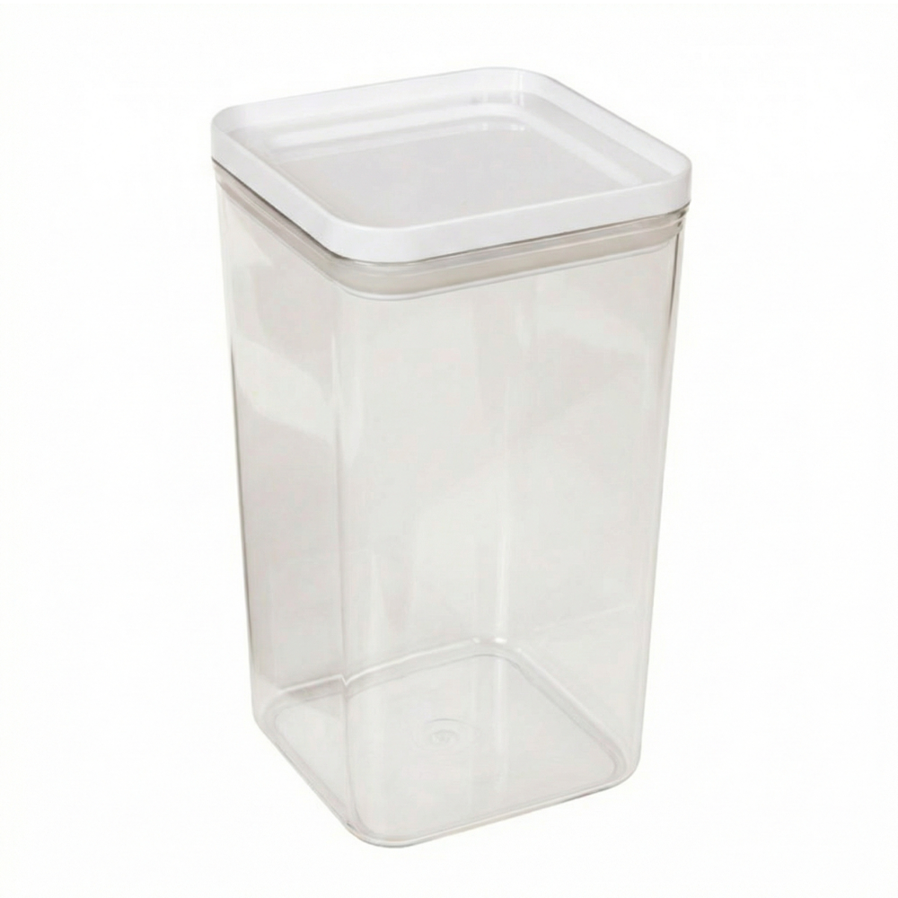 00PO67-01 / Potes 1.400ml / Pote Hermético Quadrado