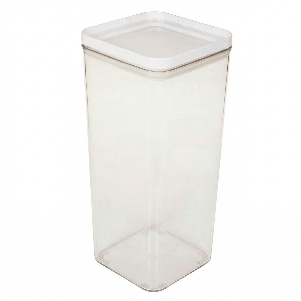 00PO68-01 / Potes 1.700ml / Pote Hermético Quadrado