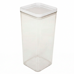 00PO68-01 / Potes 1.700ml / Pote Hermético Quadrado