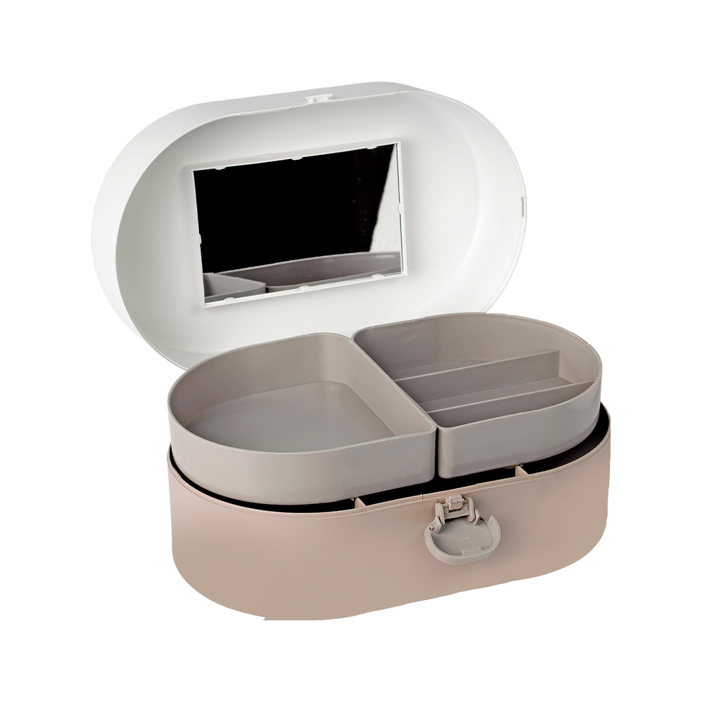 Porta Cosméticos C-01 / 0,656kg / Estilo Maleta