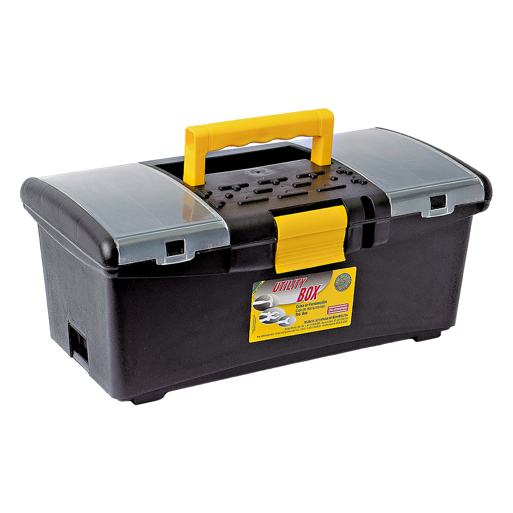 CF-27 / Caixa de Ferramentas 0,912Kg / com Trava e Alça