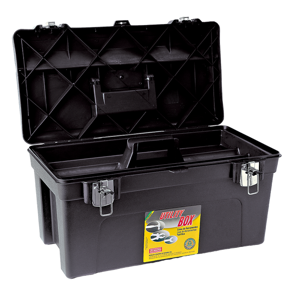 CF-38 / Caixa de Ferramentas 1,615Kg / com Trava e Alça