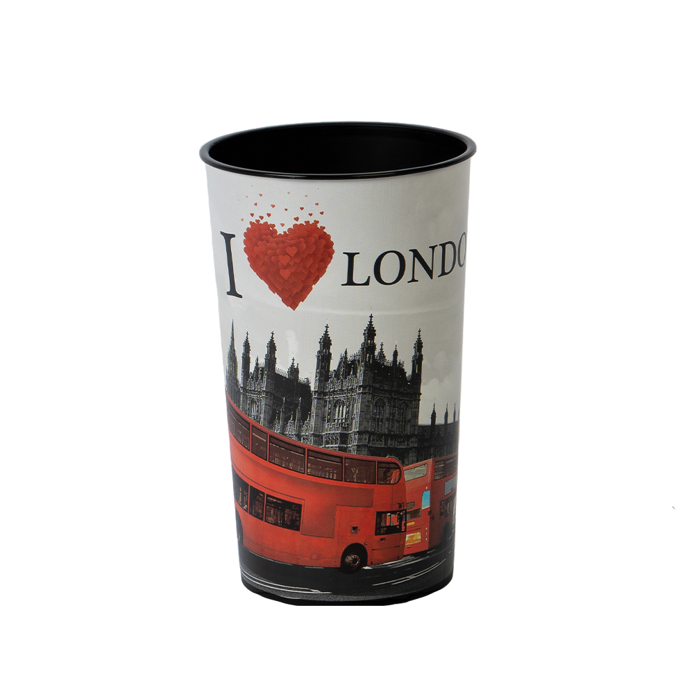 COP-01/29 / Copos 600ml / Copo plástico com estampa