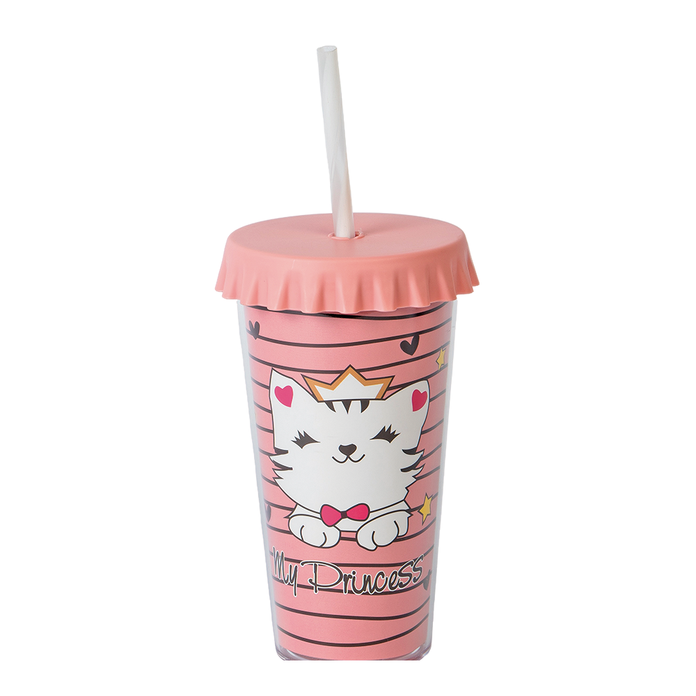COP-24/01 / 550ml Cups / Double Cup with Screw-on Lid/Couche 