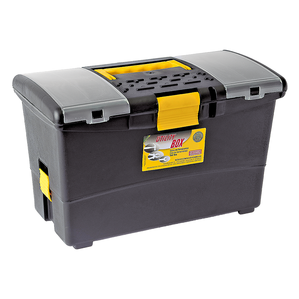 CF-26 / Caixa de Ferramentas 1,135Kg /  com Trava e Alça