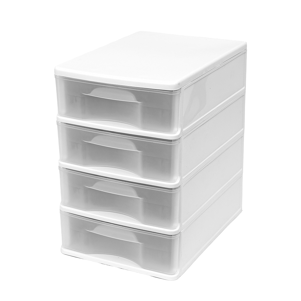 GV-09 / Gaveteiro 1,814Kg / Gaveteiro Plástico 4 Gavetas