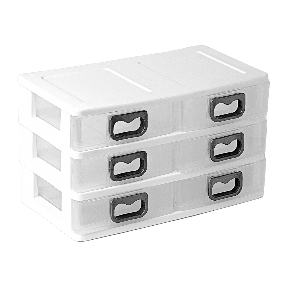 GV-26 / Gaveteiro 0,396Kg / Gaveteiro Plástico 6 Gavetas