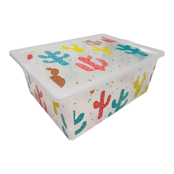 OR-17L/51 / Caixas Decoradas 17L / Caixa Estampada com Tampa