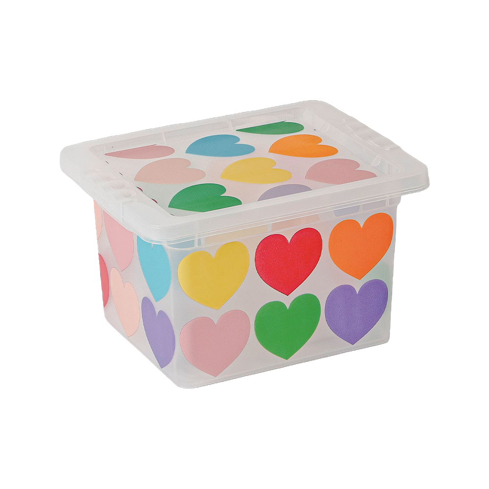 OR-18L/02 / Caixas Decoradas 2,3L / Caixa Estampada com Tampa