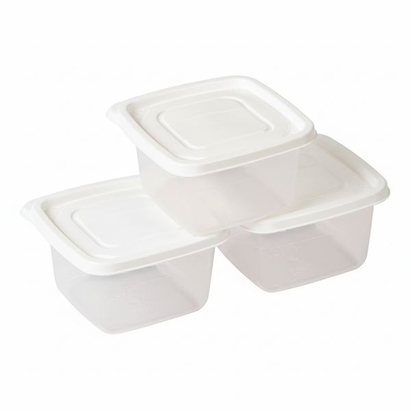 PO-02 / Potes 1.150ml / Pote Hermético Quadrado