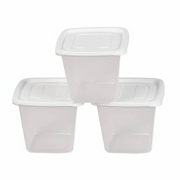 PO-13 / Potes 3.800ml / Pote Hermético Quadrado Alto