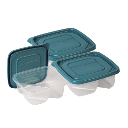 PO-14/3 / 650ml Jars / Square Airtight Jar