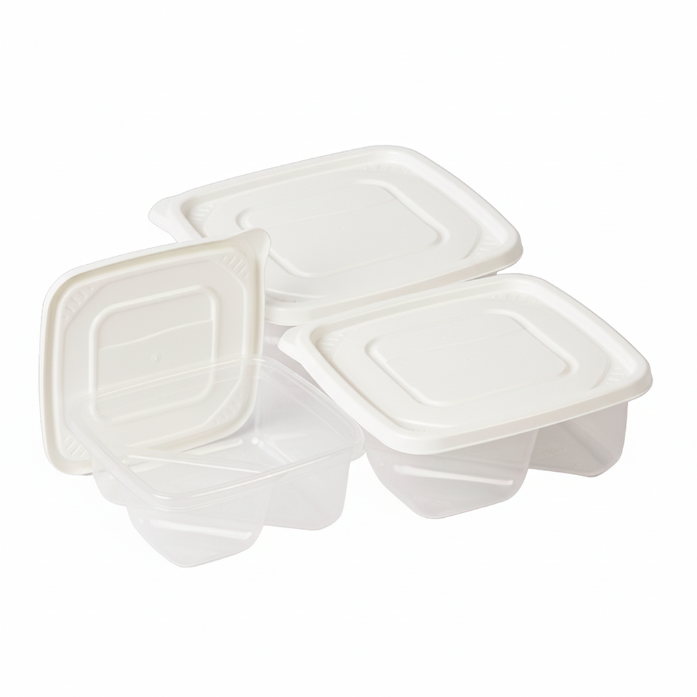 PO-14/3 / 650ml Jars / Square Airtight Jar