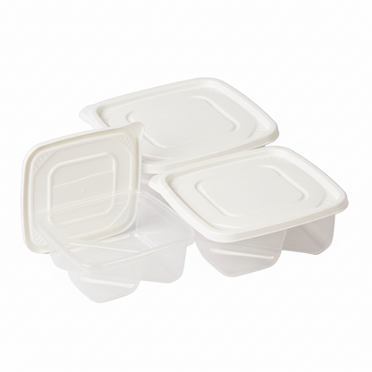 PO-14/3 / 650ml Jars / Square Airtight Jar