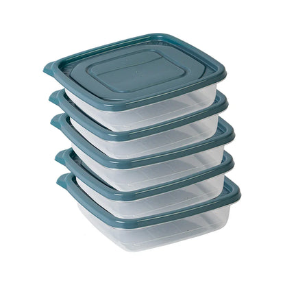 PO-17/5 / Potes 240ml / Pote Hermético Quadrado Raso