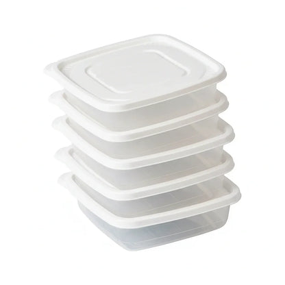 PO-17/5 / Potes 240ml / Pote Hermético Quadrado Raso