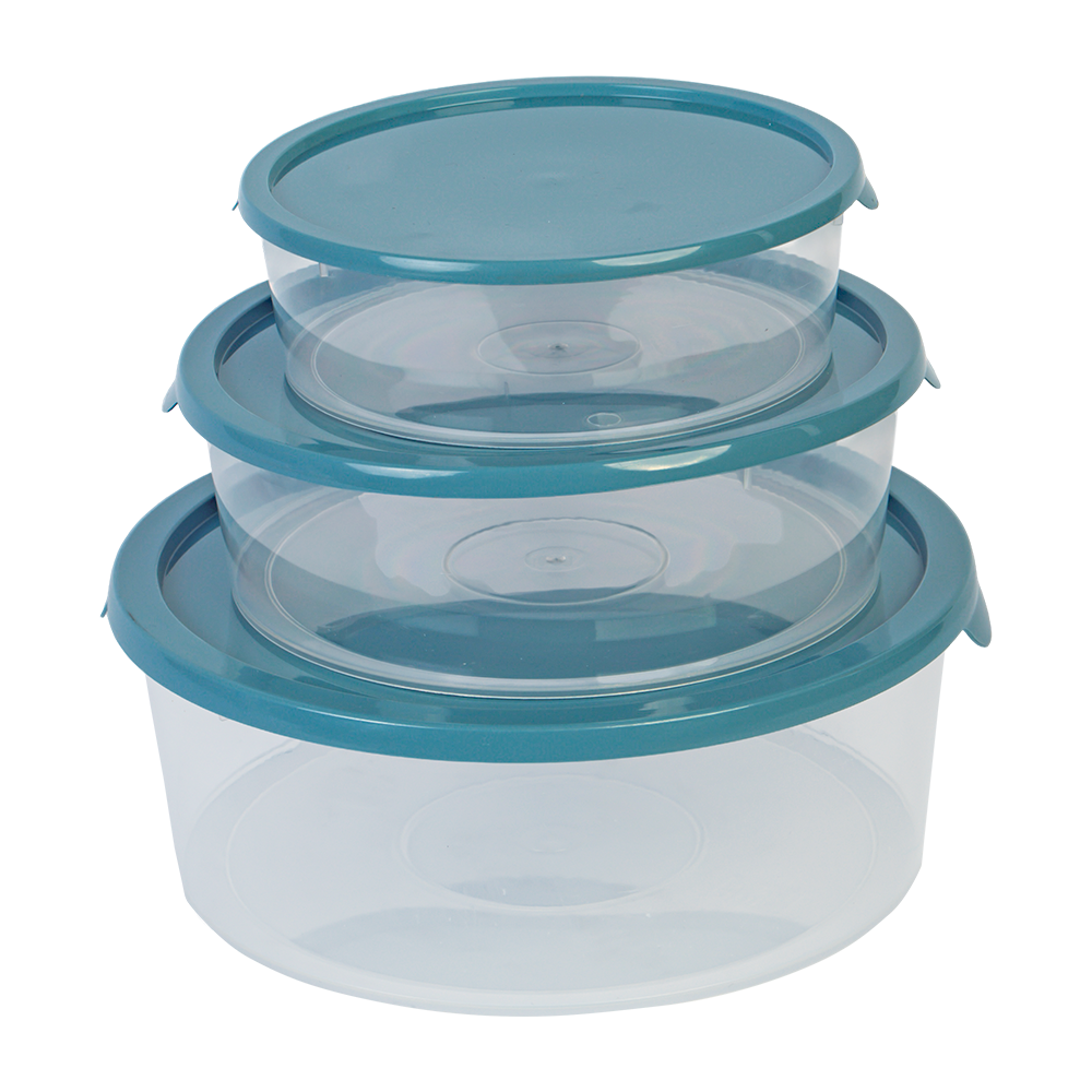 PO-49/3 / Conjunto Pote Hermético Redondo