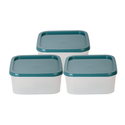 PO-52/3 / Potes 500ml / Pote Hermético Quadrado