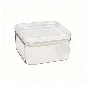 PO64-02 / Pote Hermético 300 Ml / Com Tampa Branca