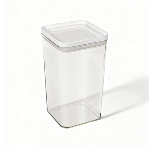 PO67-02 / Pote Hermético 1.400 Ml / Com Tampa Branca