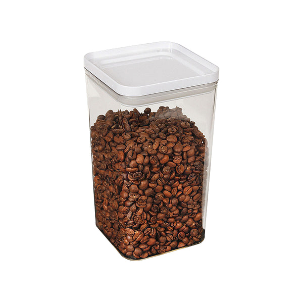 PO67-02 / Pote Hermético 1.400 Ml / Com Tampa Branca