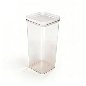 PO68-02 / Pote Hermético 1.700 Ml / Com Tampa Branca