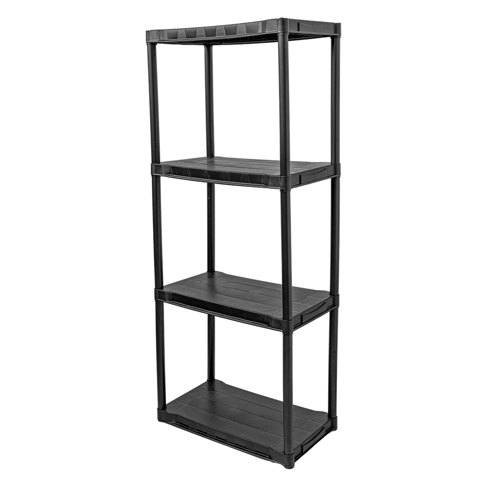 PTR-10 / Prateleiras 3,160Kg / Estante Plástica 4 Prateleiras