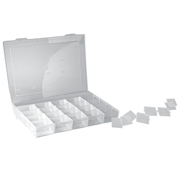 UT-121 / Caixa Organizadora 0,411Kg / com Divisórias Adaptáveis