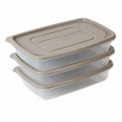 PO-11/4 / Potes 1,200ml / Pote Hermético Retangular